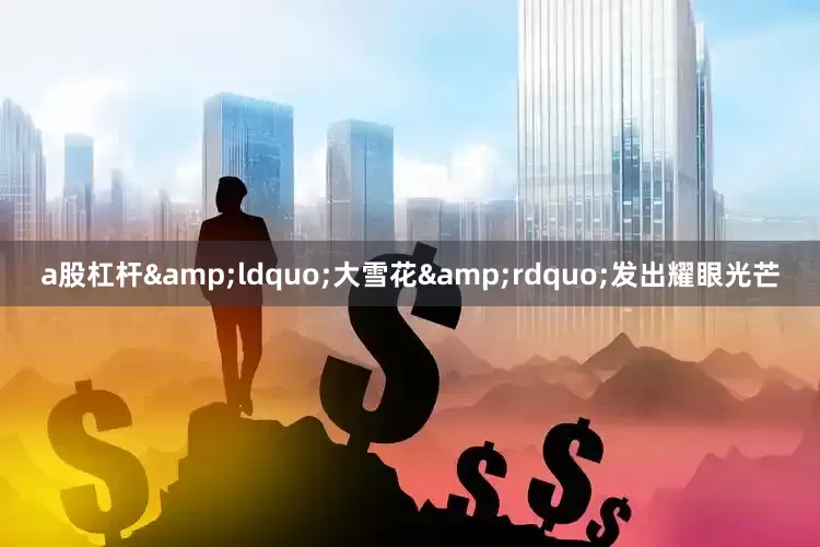 a股杠杆&ldquo;大雪花&rdquo;发出耀眼光芒