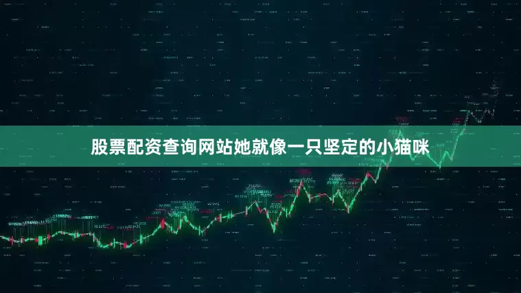 股票配资查询网站她就像一只坚定的小猫咪