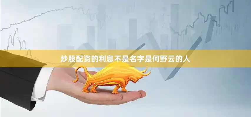 炒股配资的利息不是名字是何野云的人