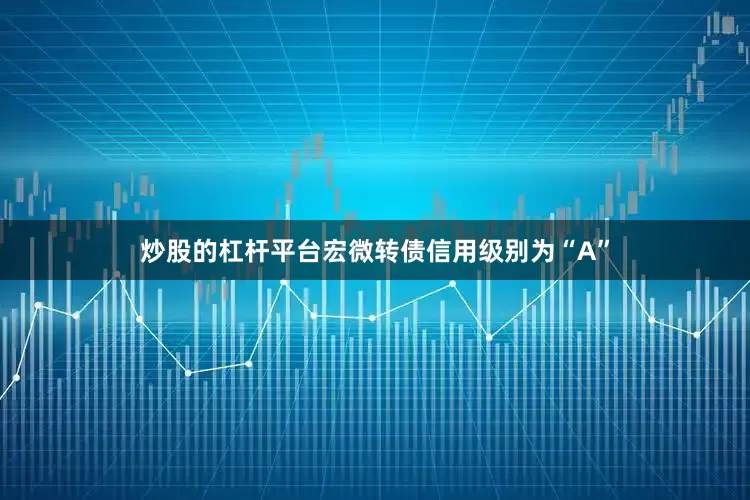炒股的杠杆平台宏微转债信用级别为“A”